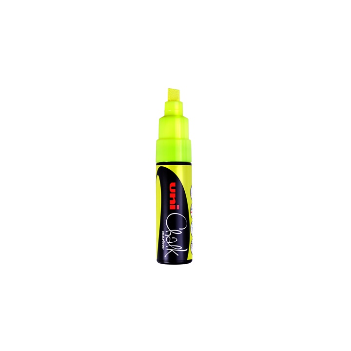 Обележувач со креда UNI POSCA PWE-8K 8 MM | fluo yellow