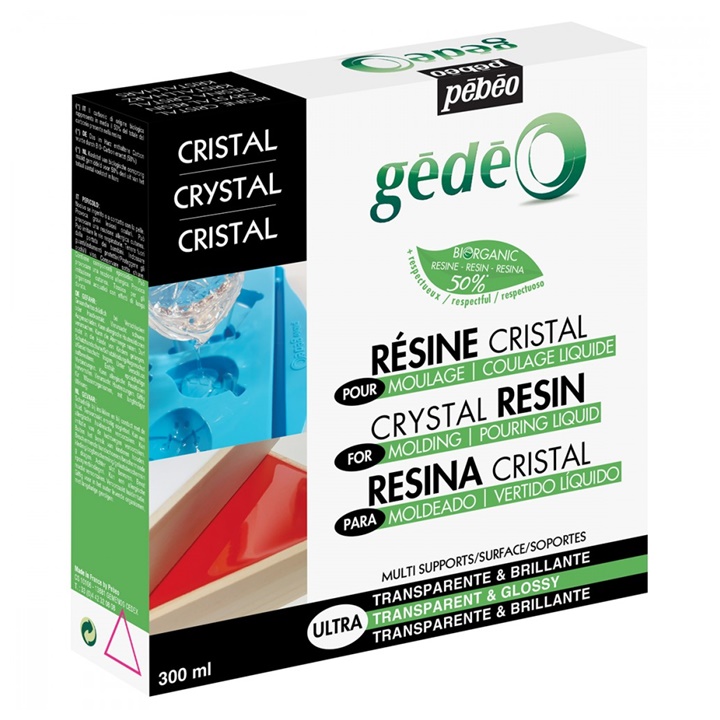 Органска бистра кристална смола Pebeo - 300 ml