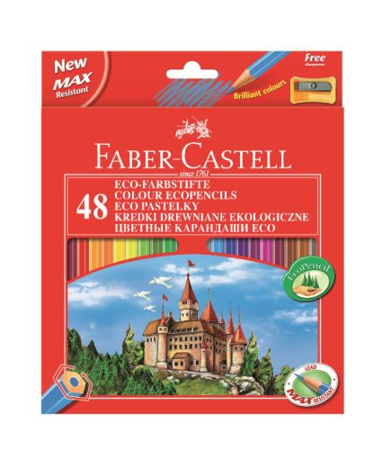 Дрвени бои Castell сет - 48 бои