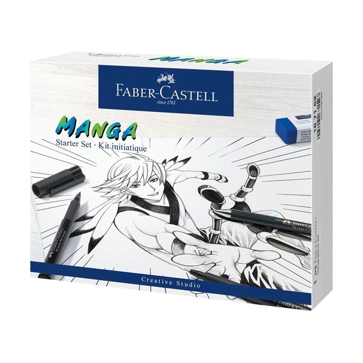 Почетнички сет за Manga стрипови Faber-Castell