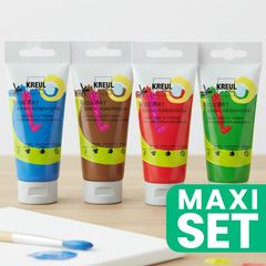 Предностен сет на бои за деца - 4 нијанси