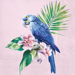 Салфетки за декупаж Exotic Parrot - 1 парче