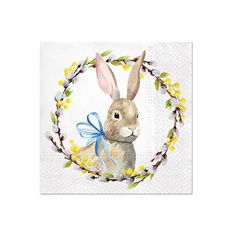 Салфетки за декупаж - Rabbit with Catkins - 1 ЕЕЗ