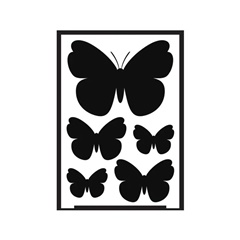 Самолеплива матрица Пеперутки А5