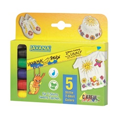 Сет фломастери KREUL JAVANA Texi Max SUNNY 5 парчиња