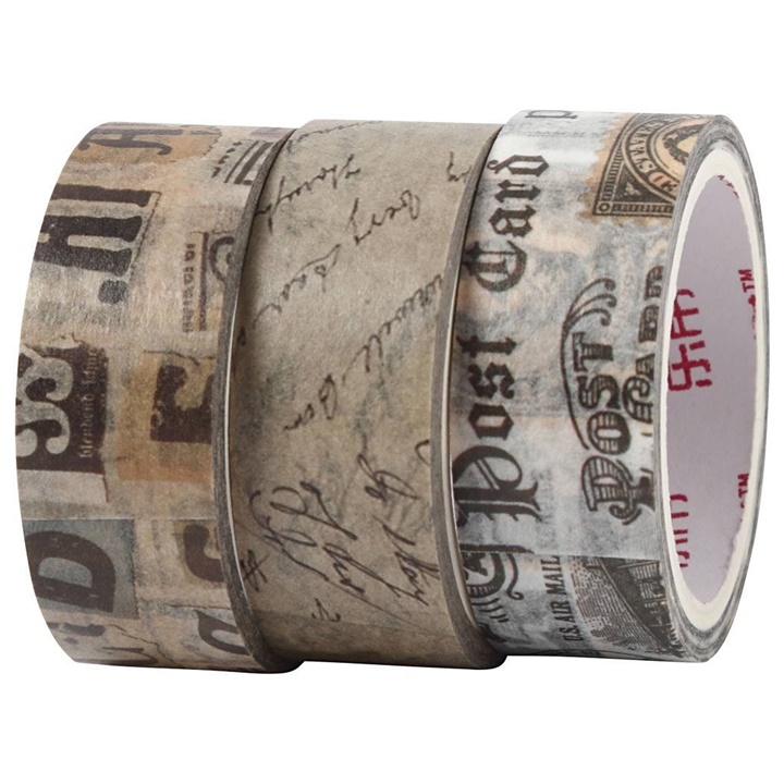 Сет ленти Washi - 3 парчиња