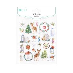 Сет новогодишни налепници 28 парчиња  | Празнично време