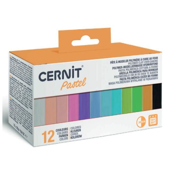 Сет од полимерна глина Cernit
