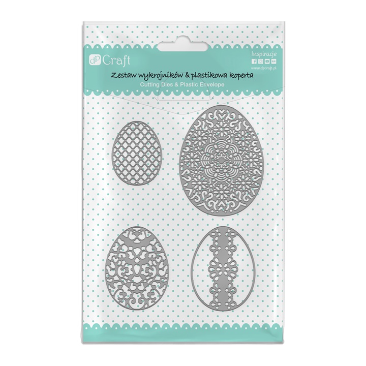 Шаблон за сечење Easter Eggs / 4 парчиња