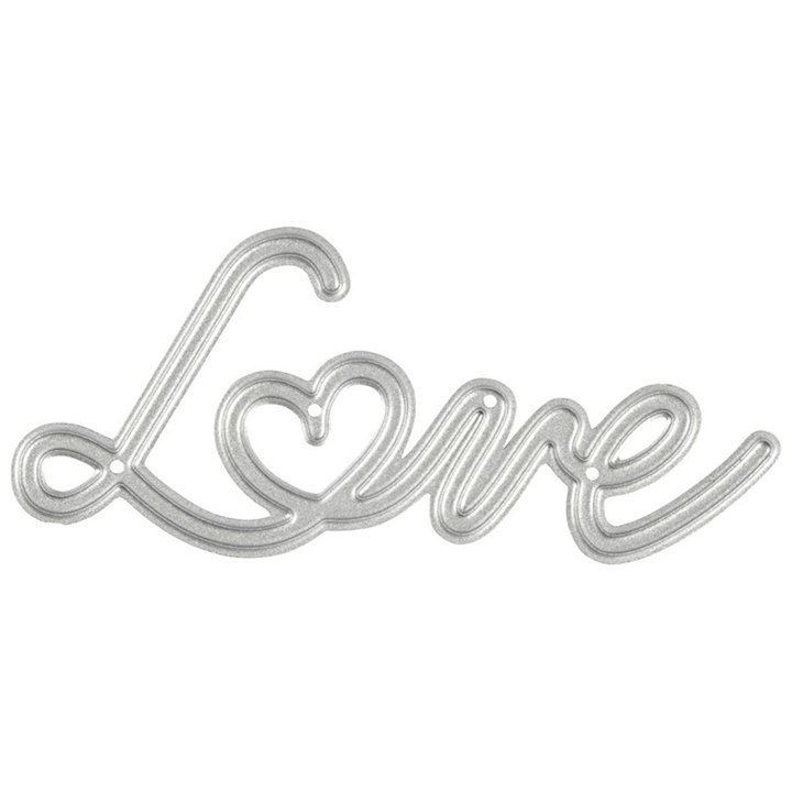 Шаблон за сечење Love