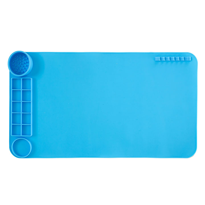 Силиконска подлога за сликање 500x280 mm | Blue
