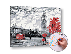 Сликарство од Numbers LONDON FEELINGS | средна тежина