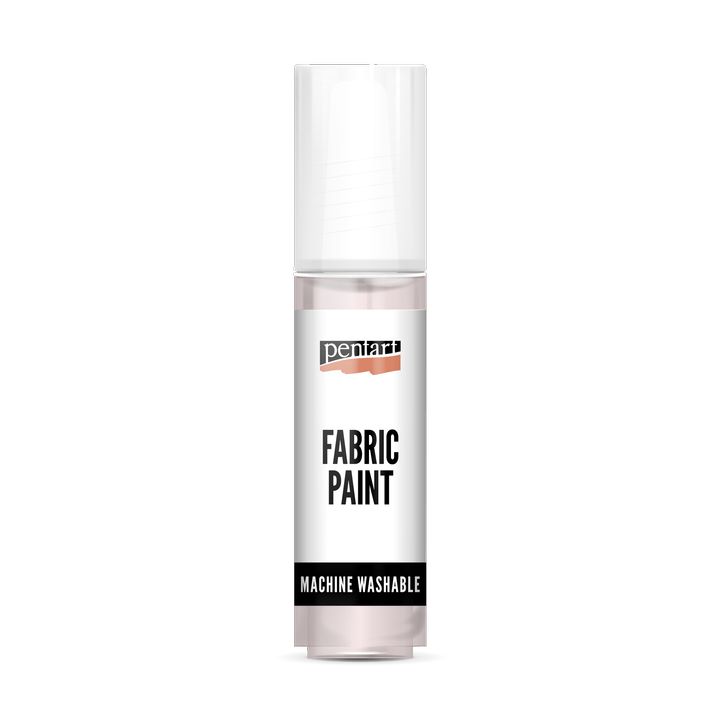 Текстилна боја Pentart Metallic 20ml | pearly white