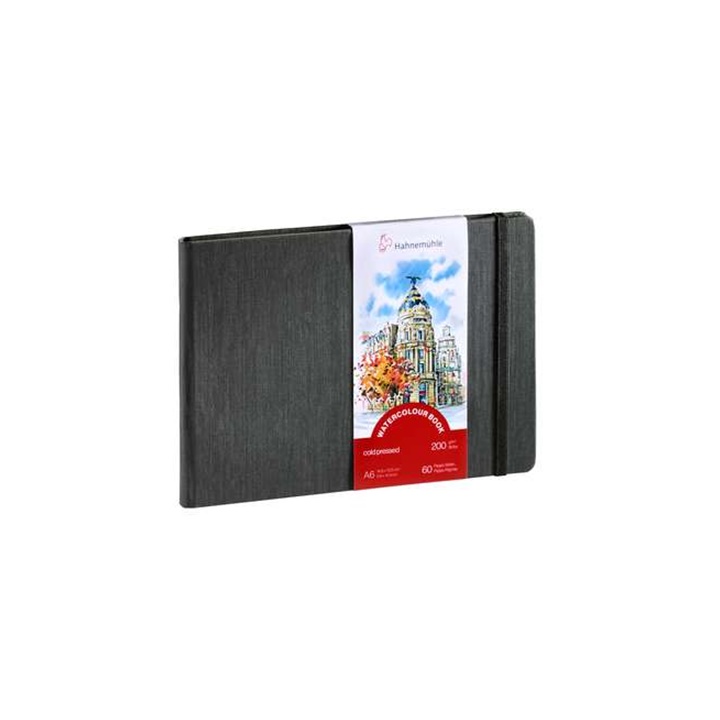 Уметничка книга со акварел пејзаж HAHNEMÜHLE со тврд повез | A4